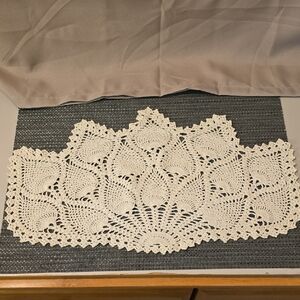 Vintage Cream Crochet Doily